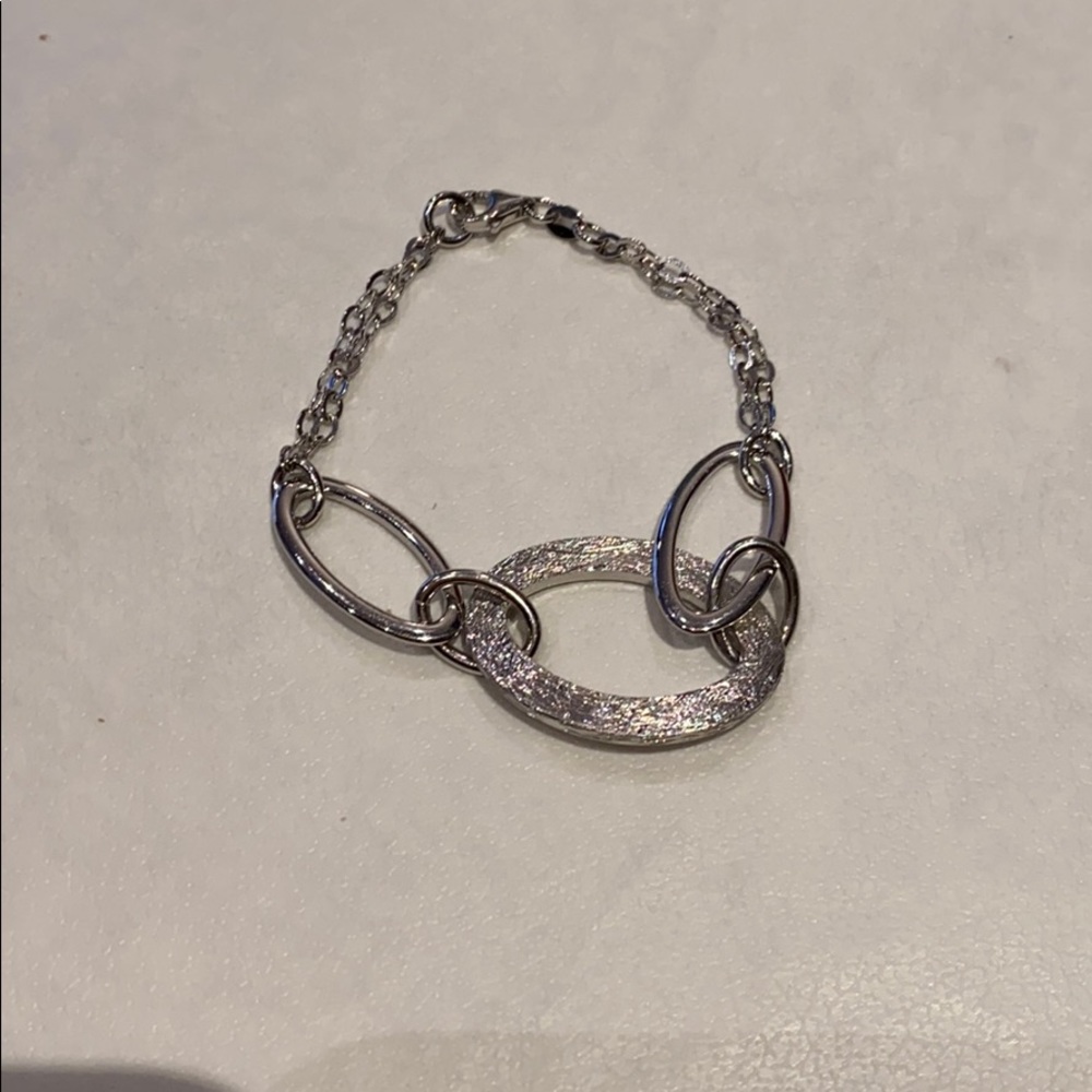 Italian sterling silver bracelet